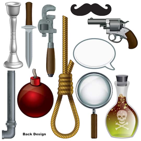 Beistle Murder Mystery Photo Fun Signs Set